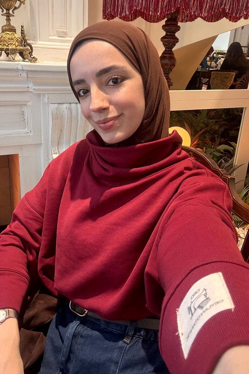 Bordo Dik Yaka Kışlık Body / handeccinarr