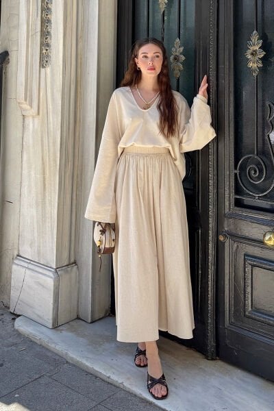 Organik Keten Balon Etek