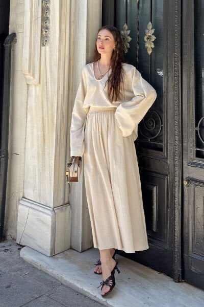 Organik Keten Balon Etek