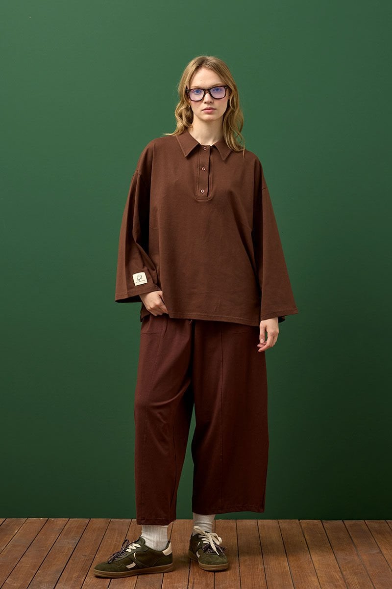 Acı Kahve Suprem Şalvar Takım